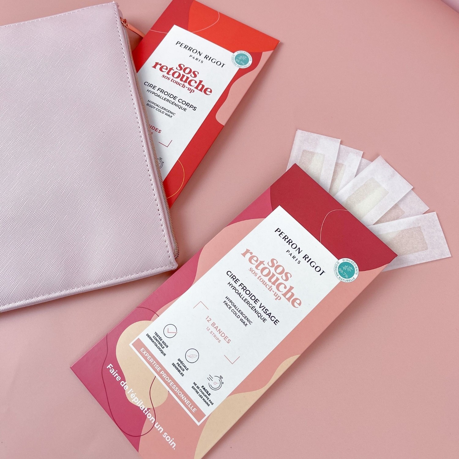 Perron Rigot SOS-RETOUCH KOLDVOKS KROP HYPOALLERGEN 12 STRIPS