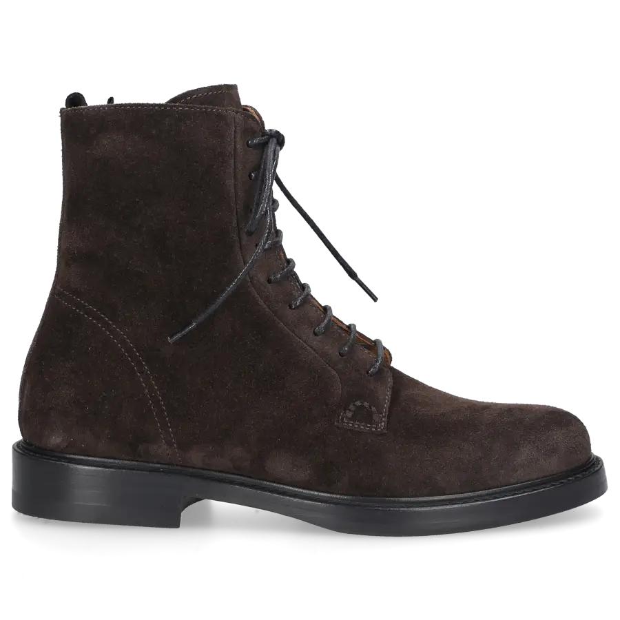 Henderson - Stiefeletten Braun AMANDA Veloursleder - braun