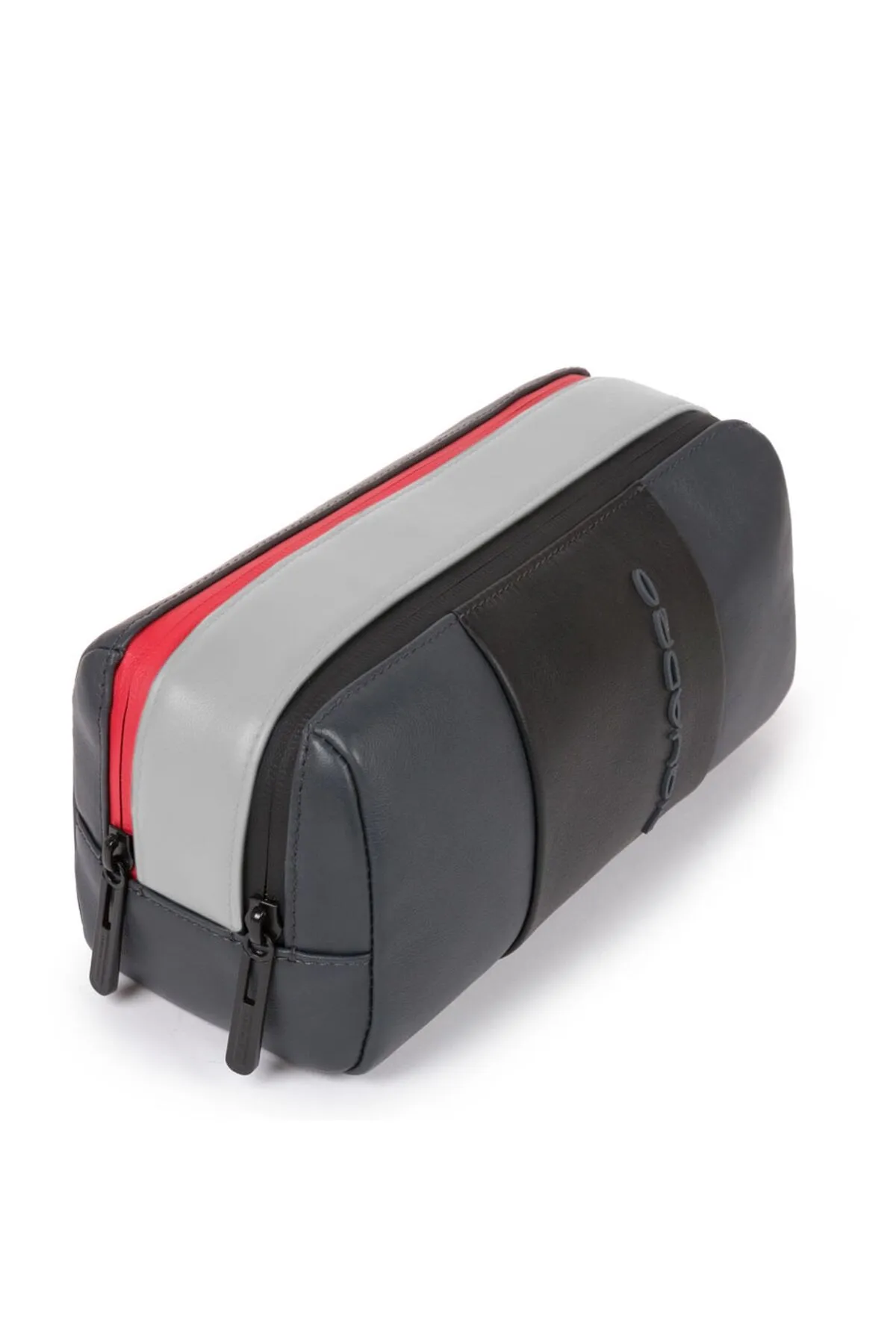 PIQUADRO  Urban Kulturbeutel Leder 23 cm