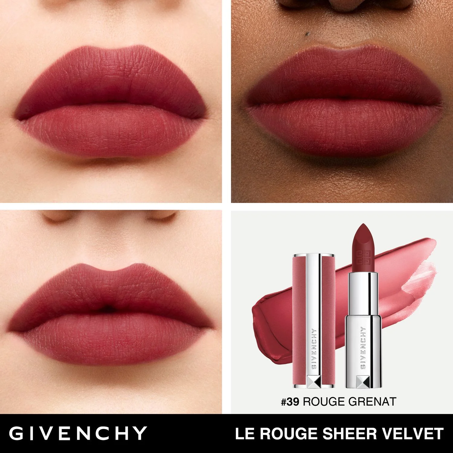 Le Rouge Sheer Velvet Lips - matowa pomadka, szminka