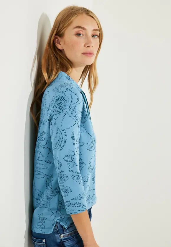 CECIL Damenshirt mit Blumenprint
