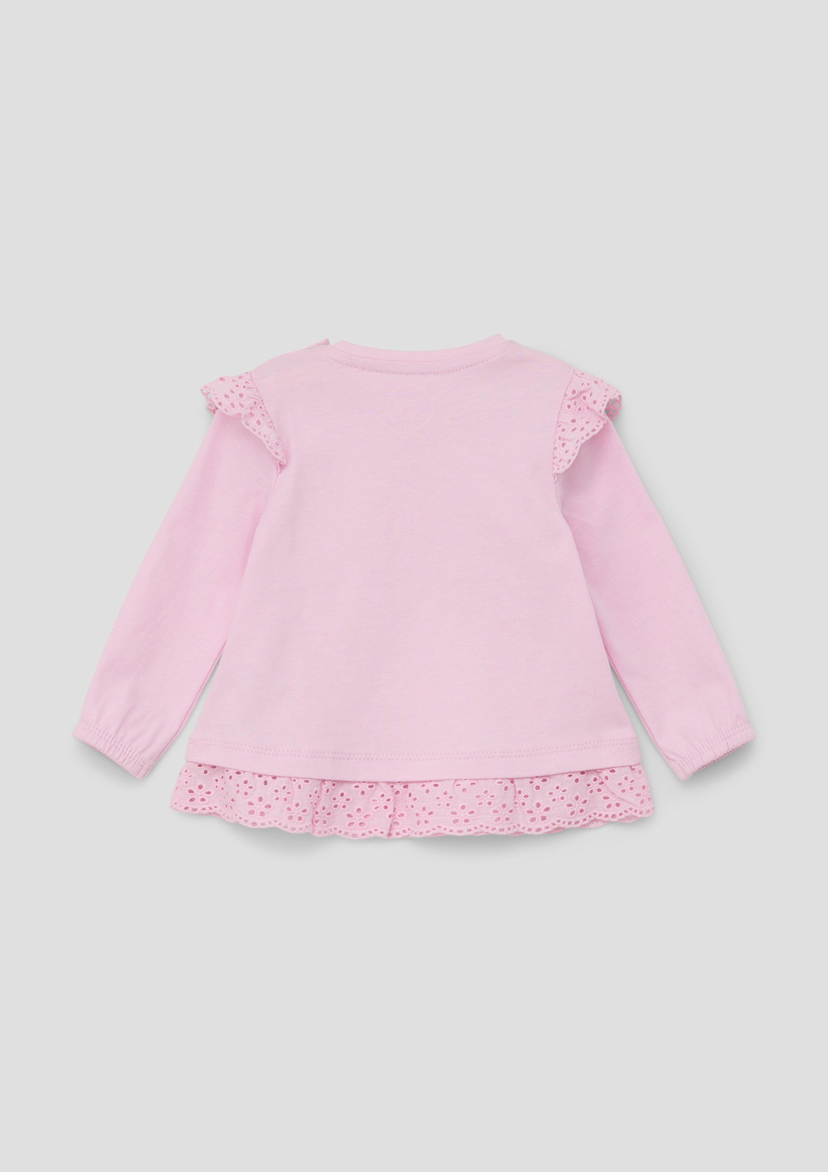 Longsleeve mit Rüschen  2140158-4073