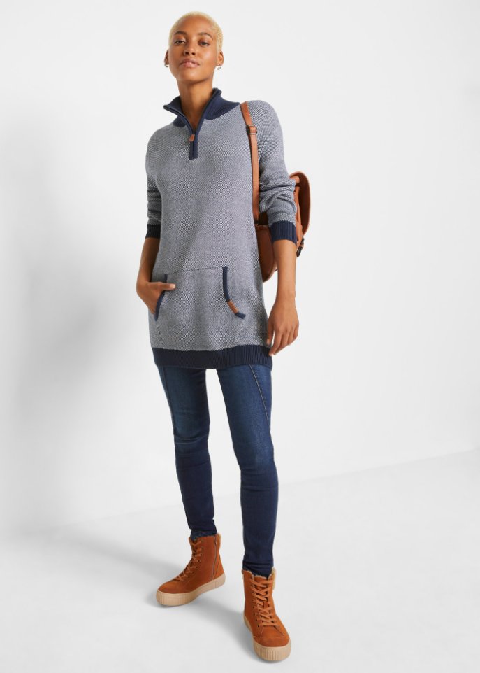 Long Troyer Pullover