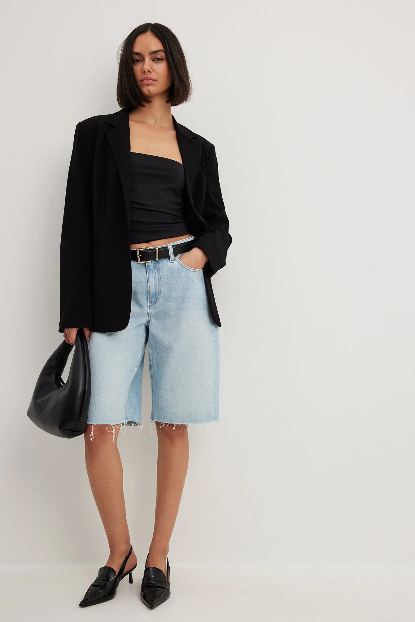 Bermudashorts aus Denim
