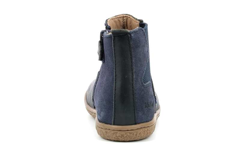 Boots cuir Vermillon