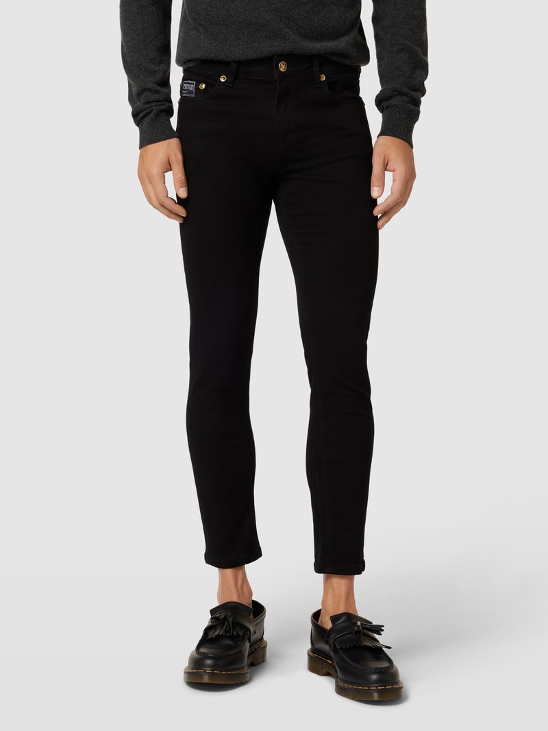 Jeans im 5-Pocket-Design Modell 'CDW' in schwarz