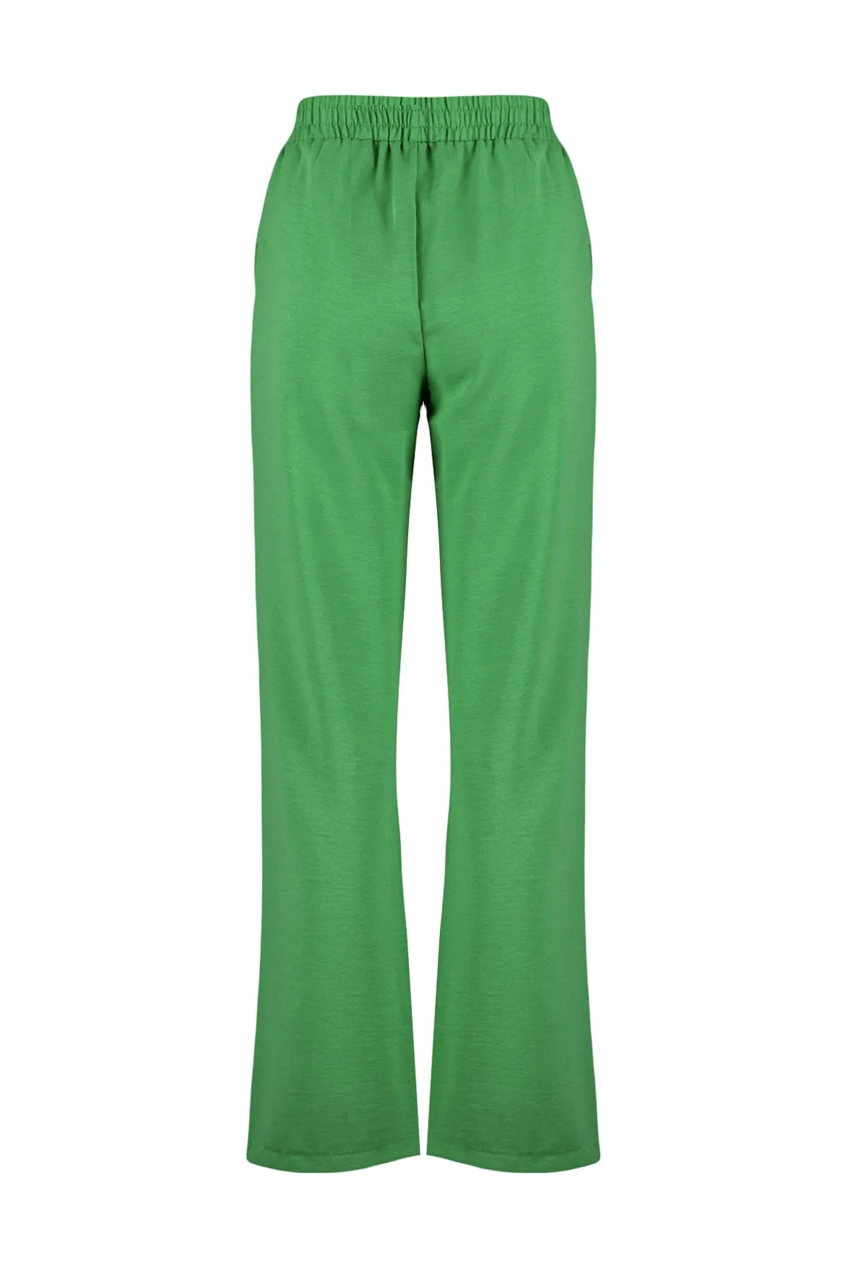 Trendyol Collection  Grüne gewebte Bindehose TWOSS23PL00032