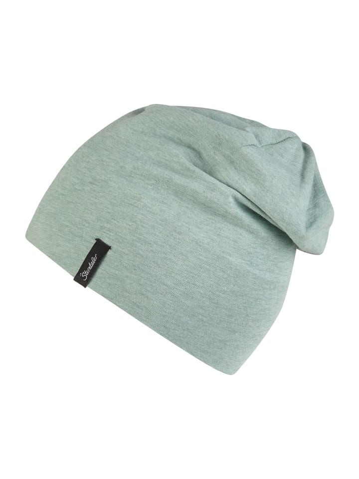 Sterntaler OCS Beanie melange in sattes grün günstig kaufen