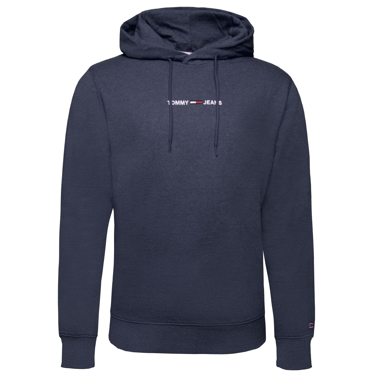 Tommy Hilfiger Tommy Jeans Straight Logo Kapuzenpullover blau