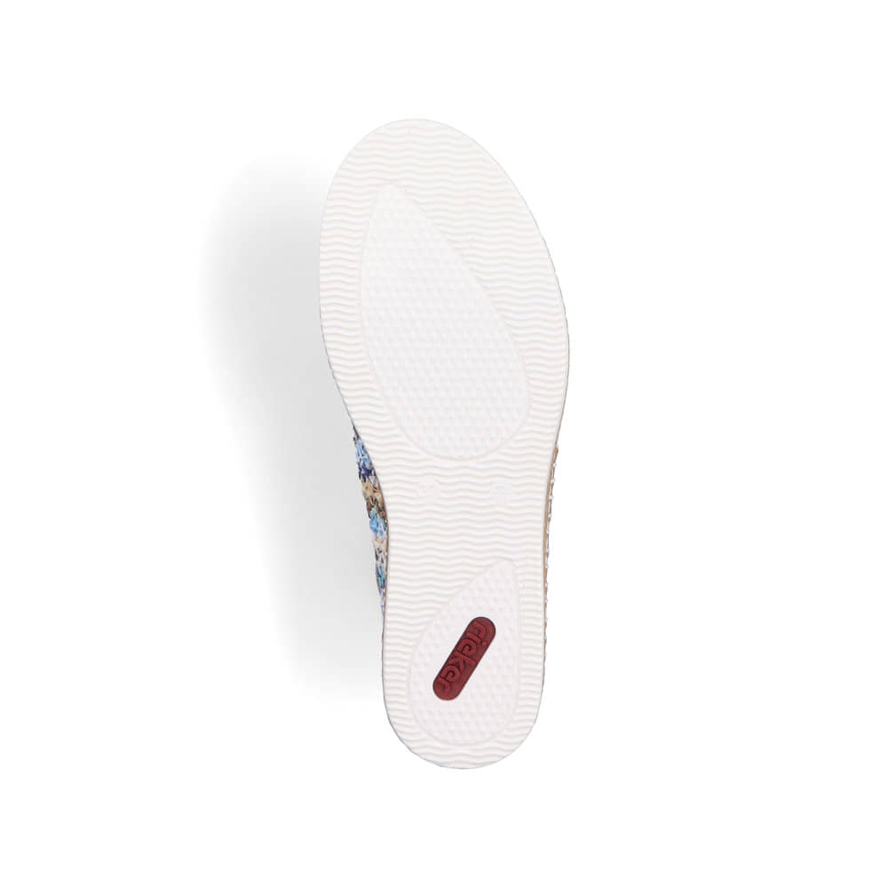 Rieker Damen Schnürschuhe multi-himmelblau