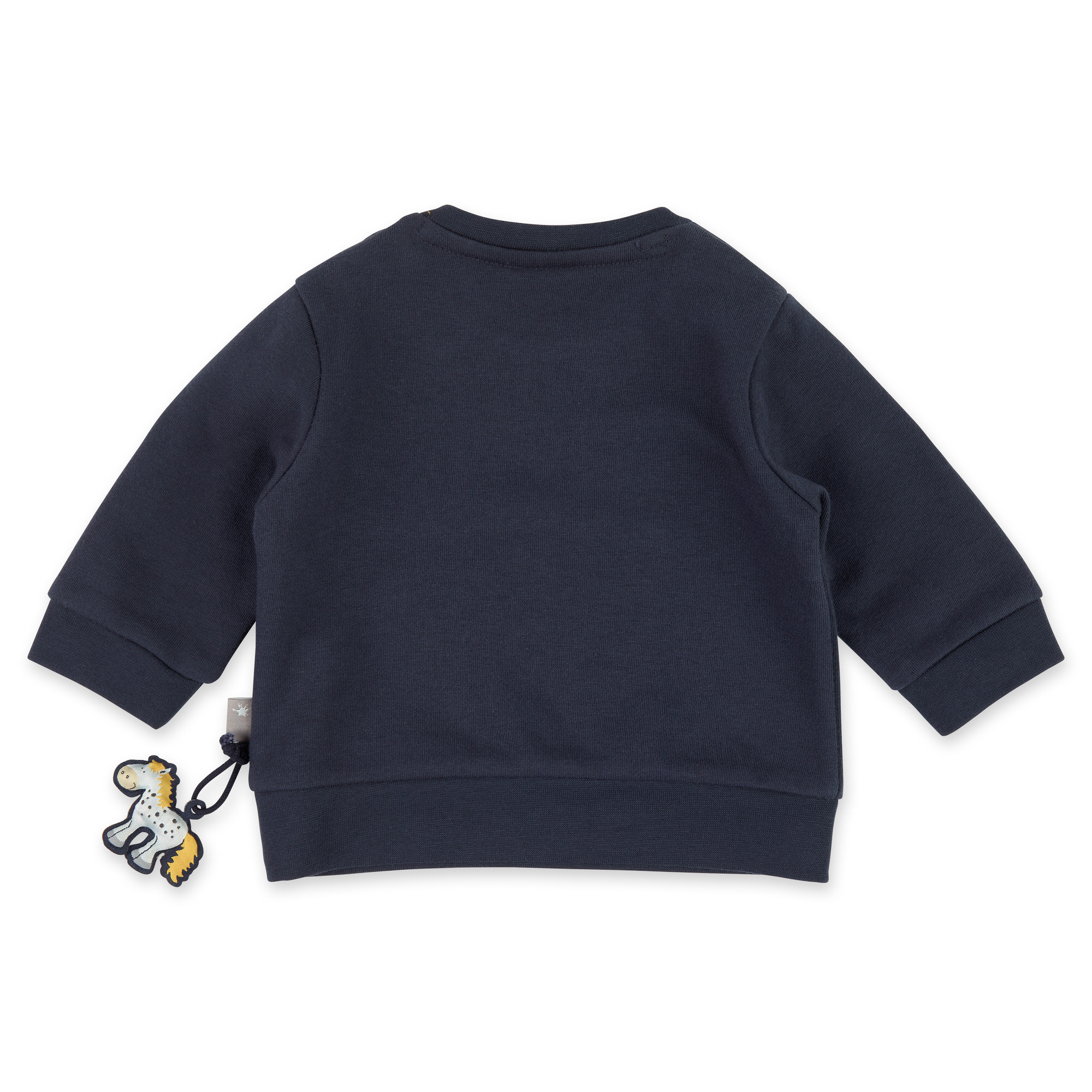 Dunkelblaues Baby Sweatshirt Pony