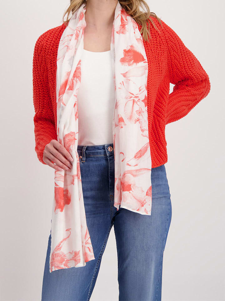 monari Viskose-Schal in Rot - (L)180 x (B)70 cm günstig kaufen onesize