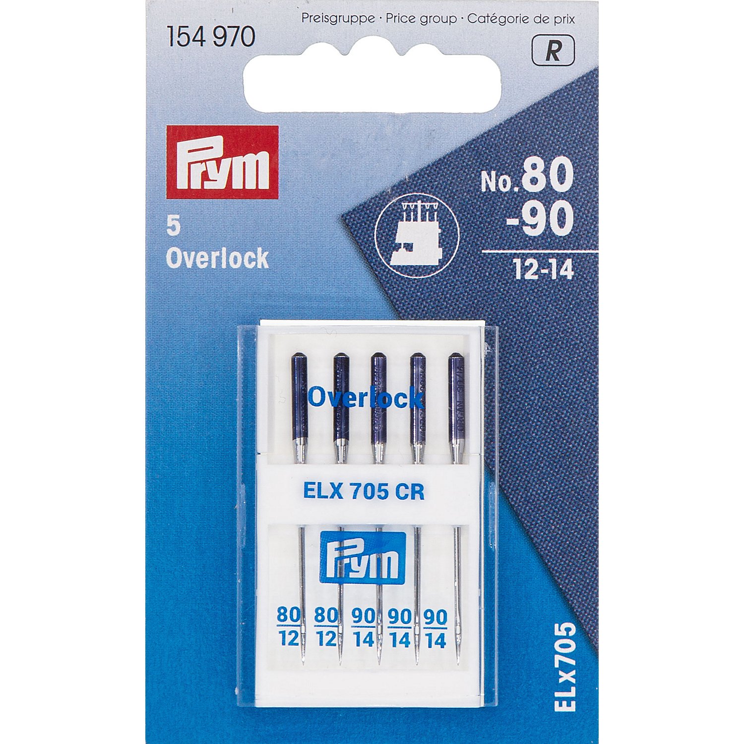 Prym Overlock-Nähmaschinennadeln 