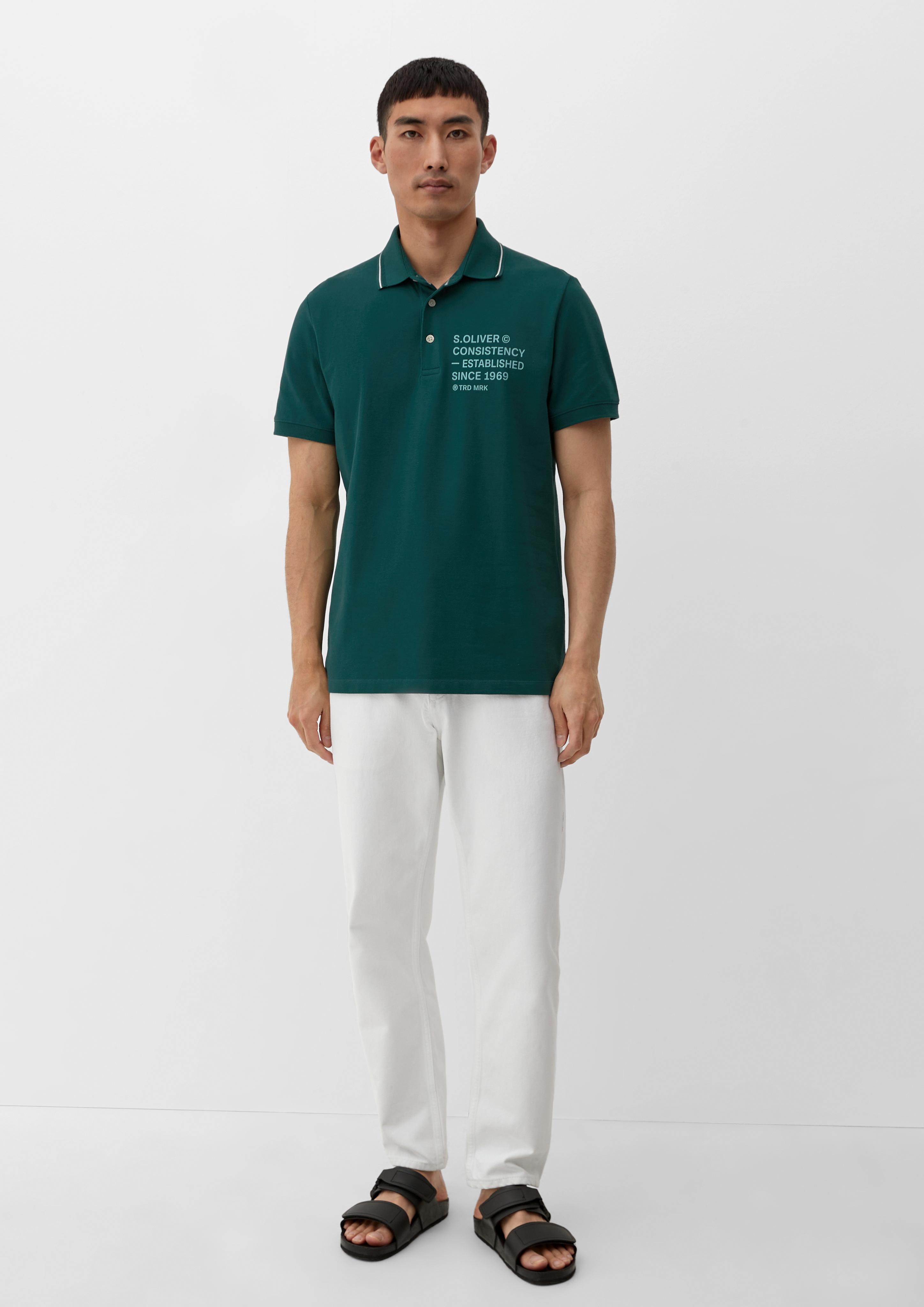Poloshirt mit Piquéstruktur  2129835-7955