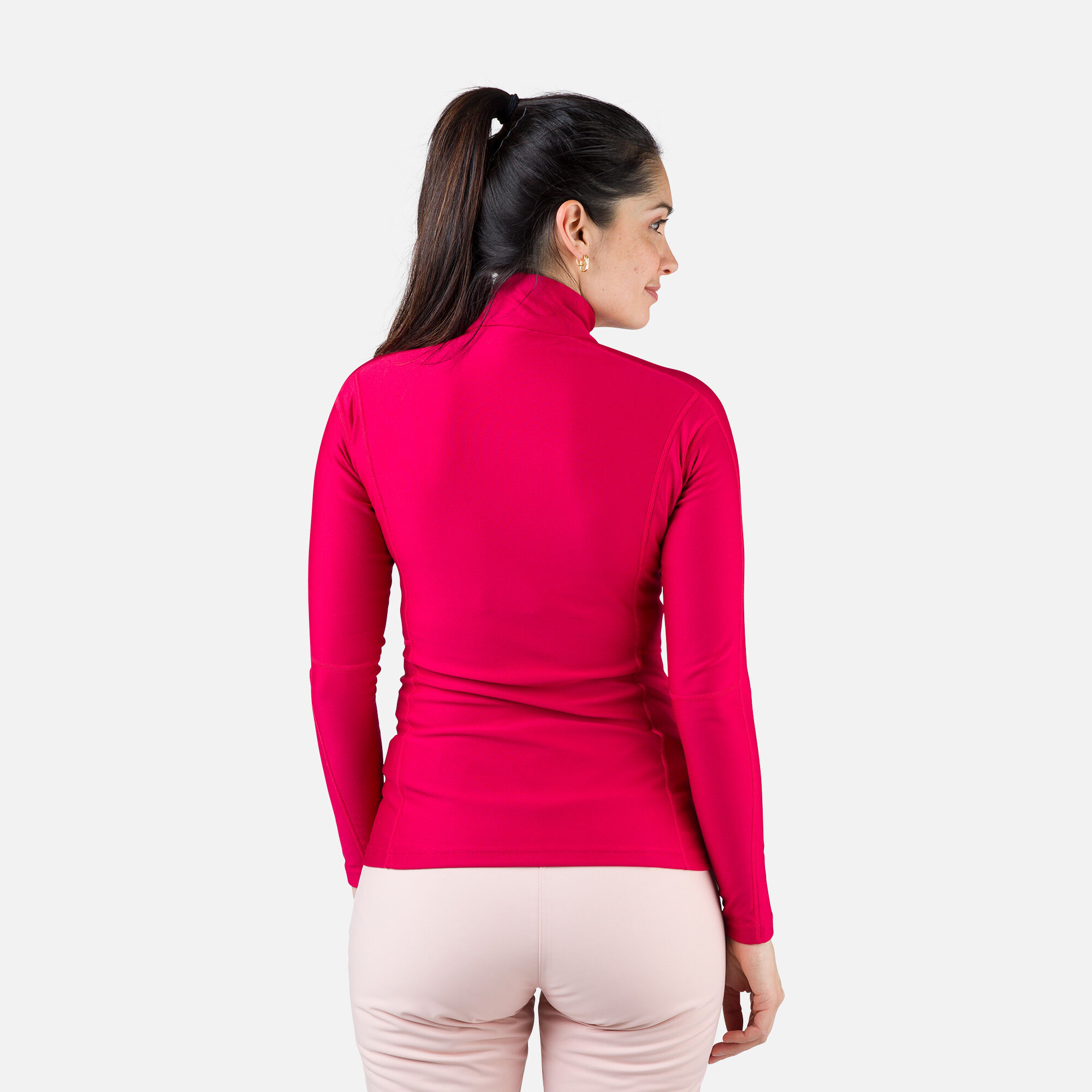 Sous-pull Classique demi-zip Femme