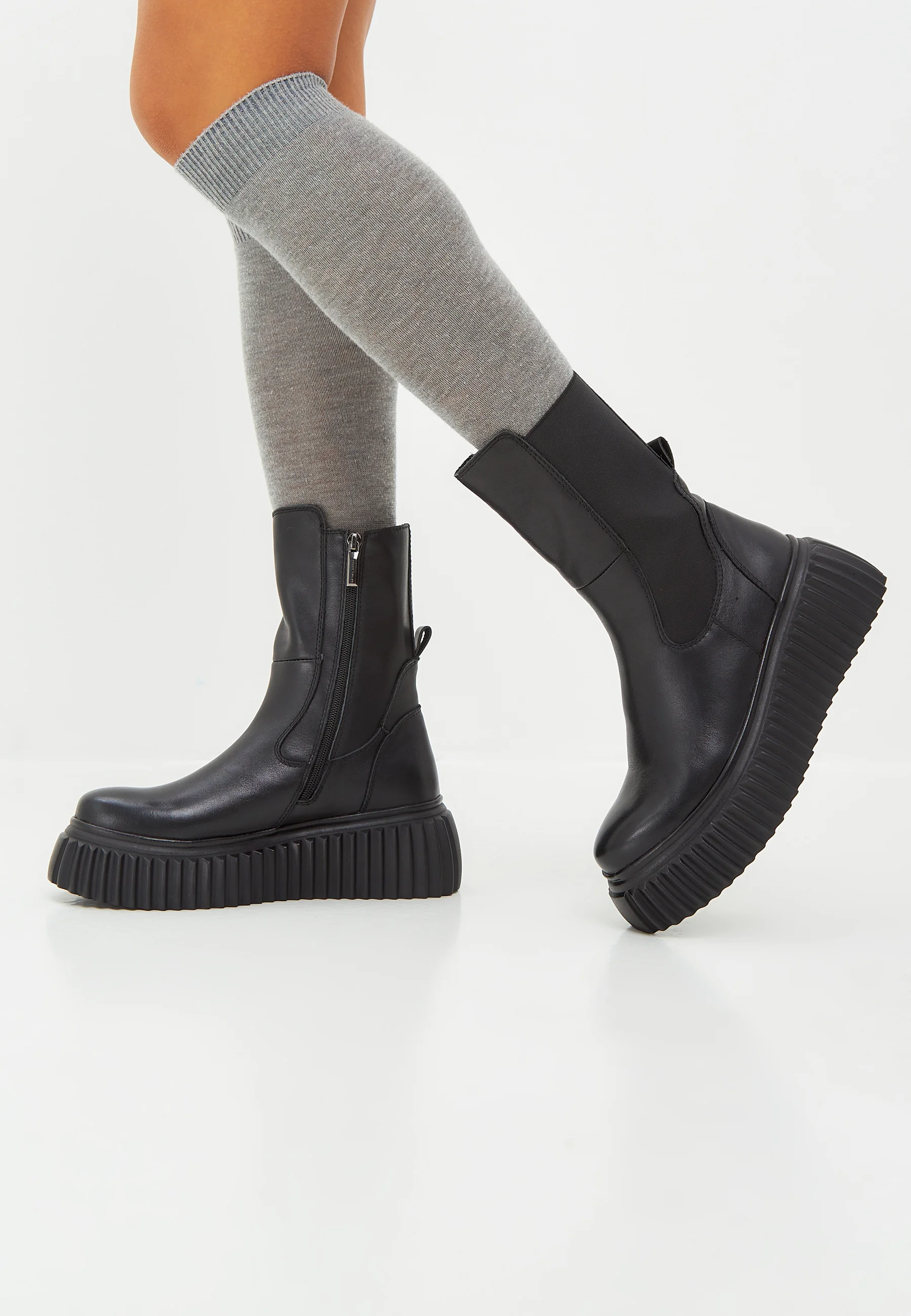 Botines de plataforma Cesare Gaspari