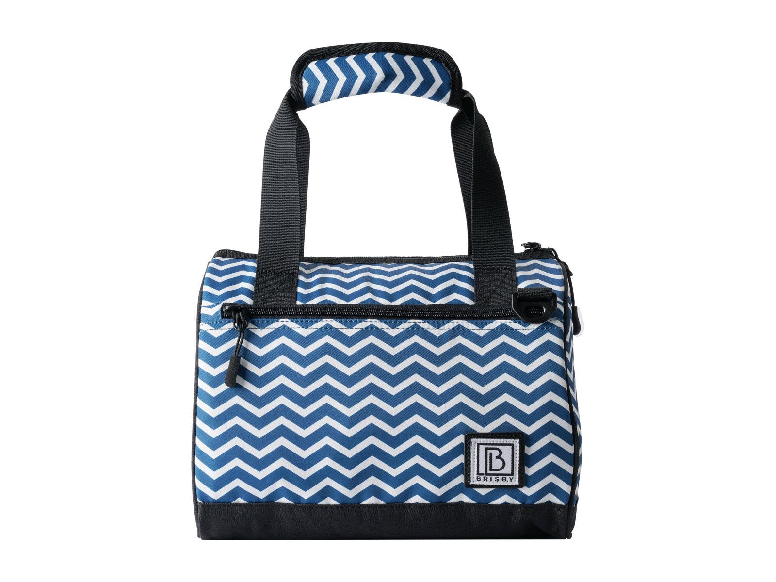 Brisby Zigzag Blau 10 Liter Kühltasche