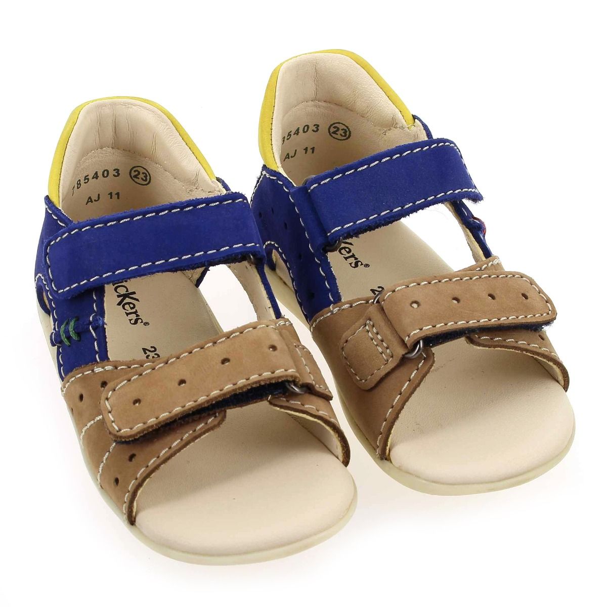 Kickers  BOPING-2 - Beige Bleu