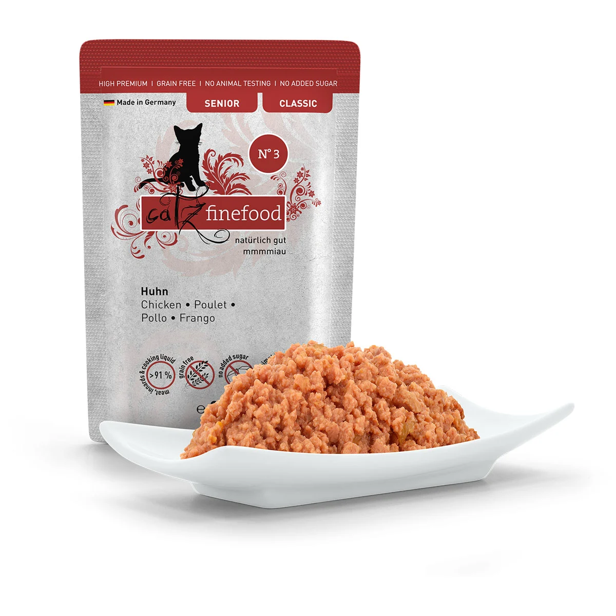 catz finefood Senior No.03 Huhn günstig kaufen bei ZooRoyal