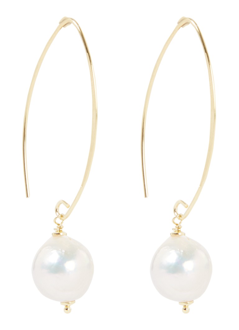 Επιχρυσωμένα σκουλαρίκια LOTT. gioielli Pearl S