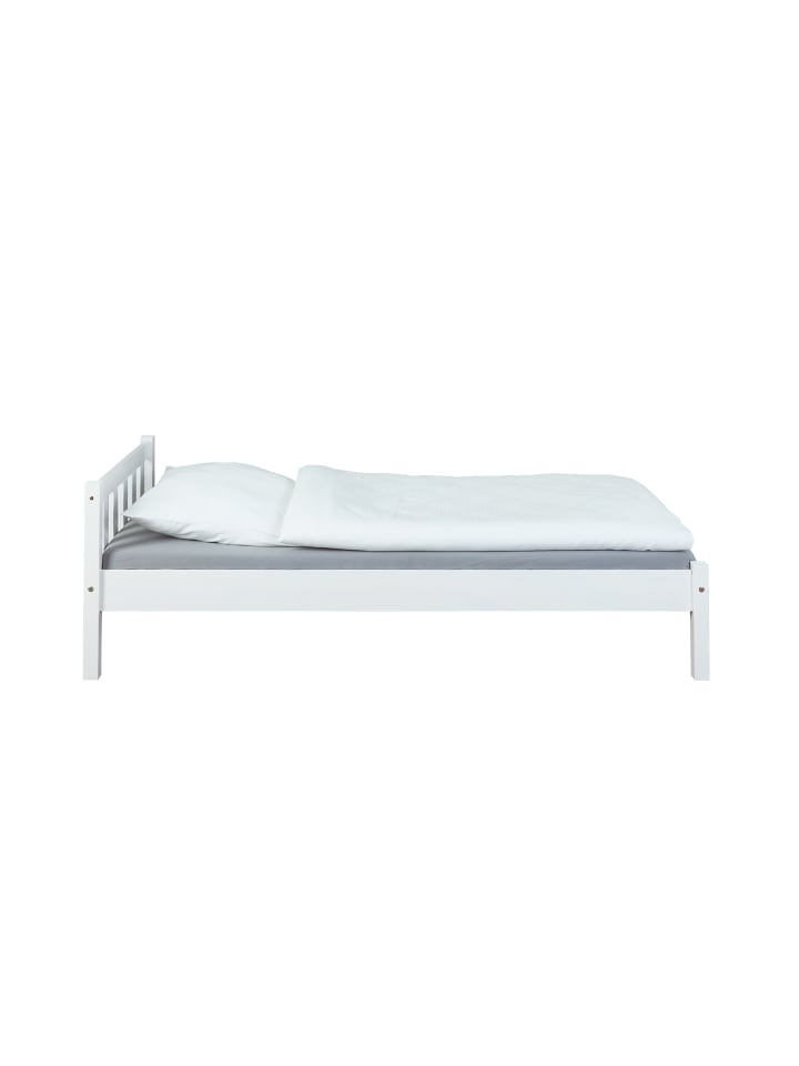 ebuy24 Bett Vicki Weiss 210 x 98 cm günstig kaufen onesize