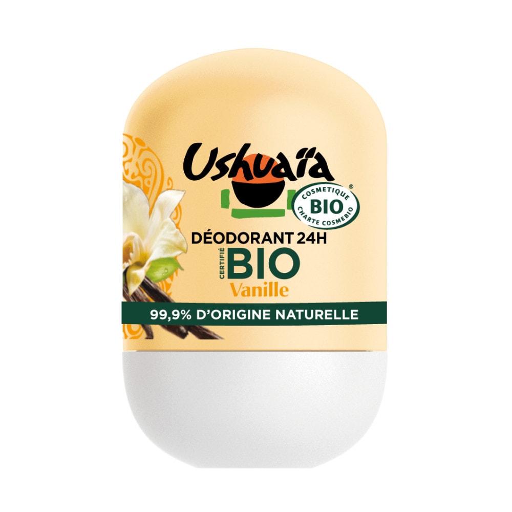 ushuaïa Ushuaia Bio Déodorant Bille Certifié Bio Vanille 24h