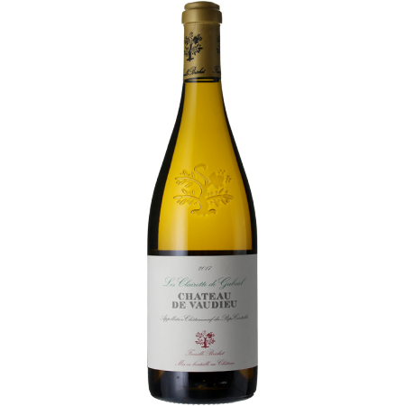 CHATEAUNEUF DU PAPE BLANC - LES CLAIRETTE DE GABRIEL 2017 - CHÂTEAU DE VAUDIEU