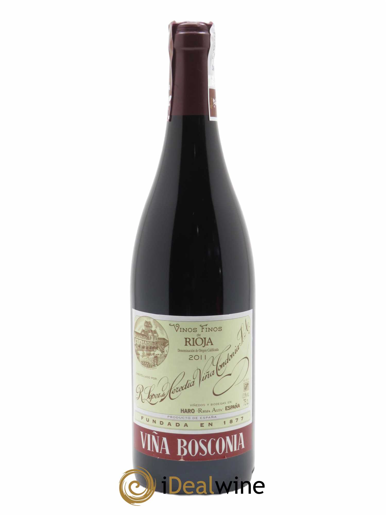 Rioja Viña Bosconia Reserva Vina Tondonia R. Lopez de Heredia  2011 - Lot de 1 Bouteille