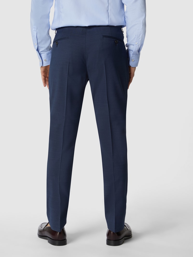 Modern Fit Anzughose mit Stretch-Anteil Modell 'Brad' in blau