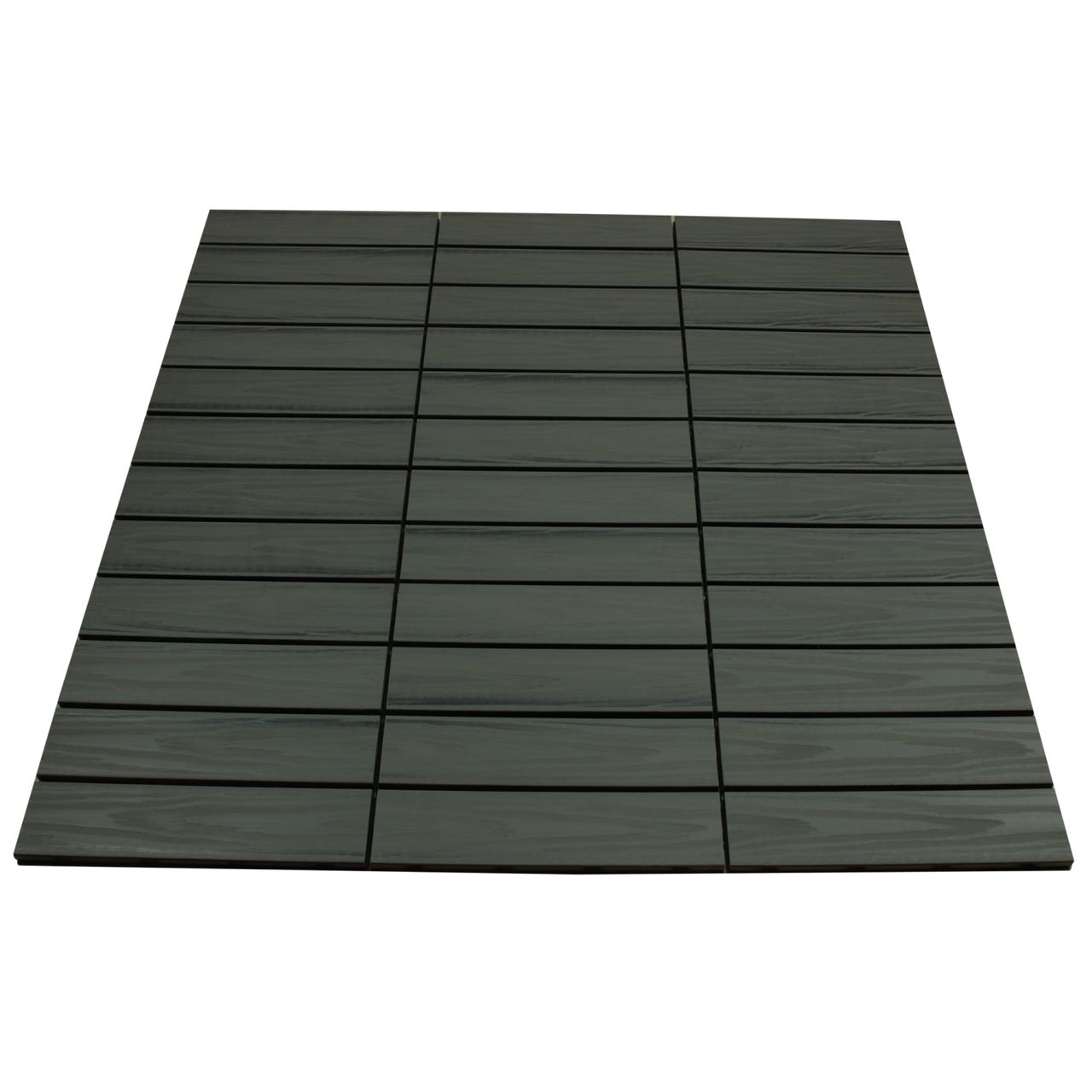 TOP MULTI WPC Fliesen 30 x 30cm anthrazit profiliert 1 m²