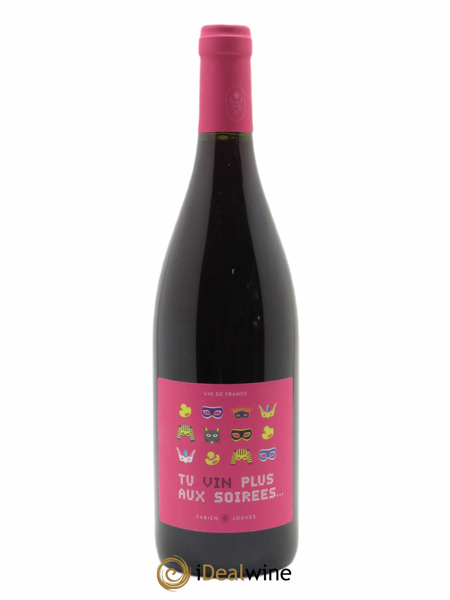 Vin de France Mas Del Périé Tu vin plus aux soirées Fabien Jouves  2021 - Lot de 1 Bouteille