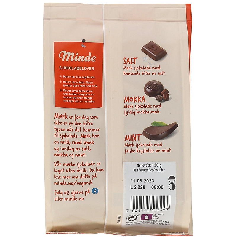 Minde Minde mørk 150 g