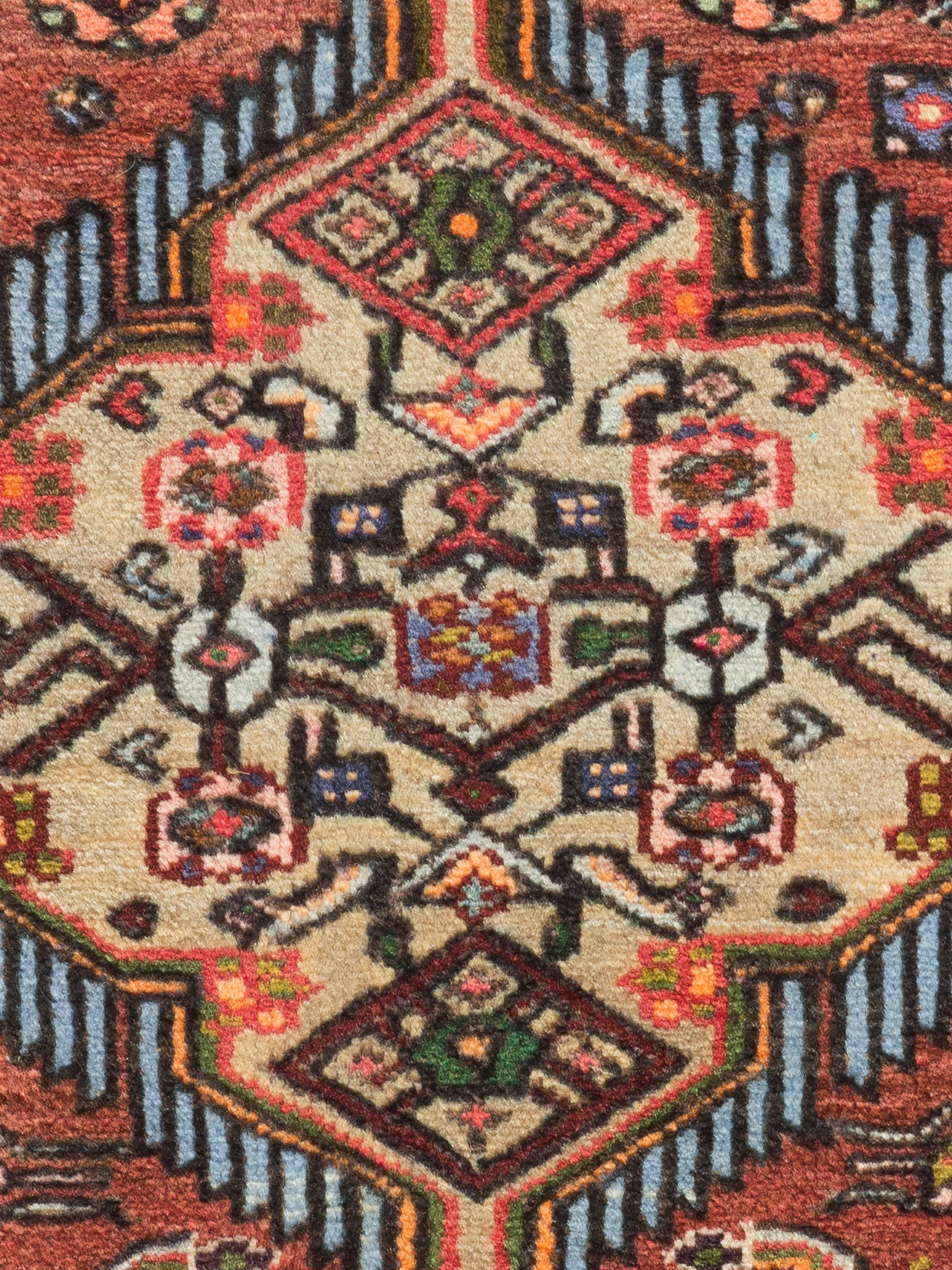 Tadjabad Hamadan ca. 75 x 125 cm, Unikat / Einzelstück