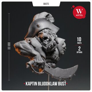 Kaptin Bluddklaw Bust