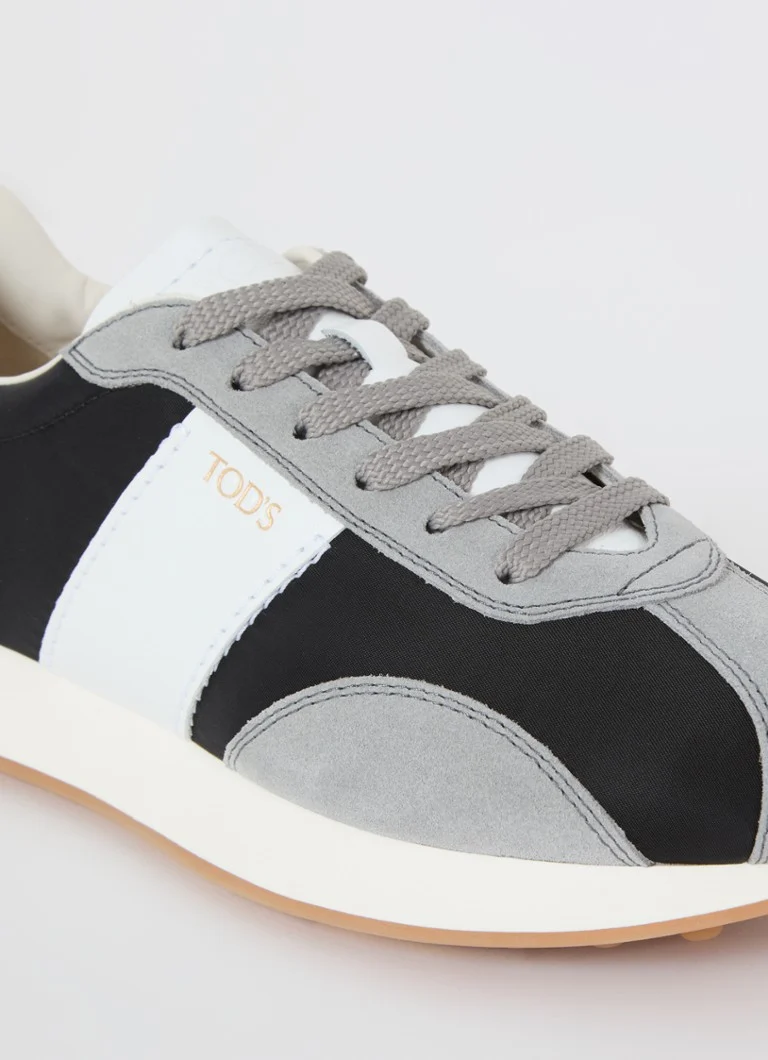 Tênis Tod's Sportivo Active com detalhes em camurça