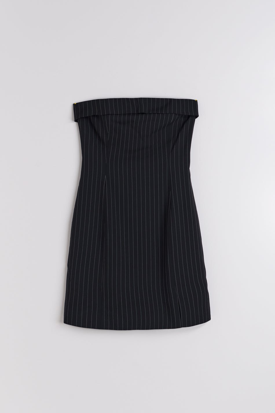 Pinstripe tube dress