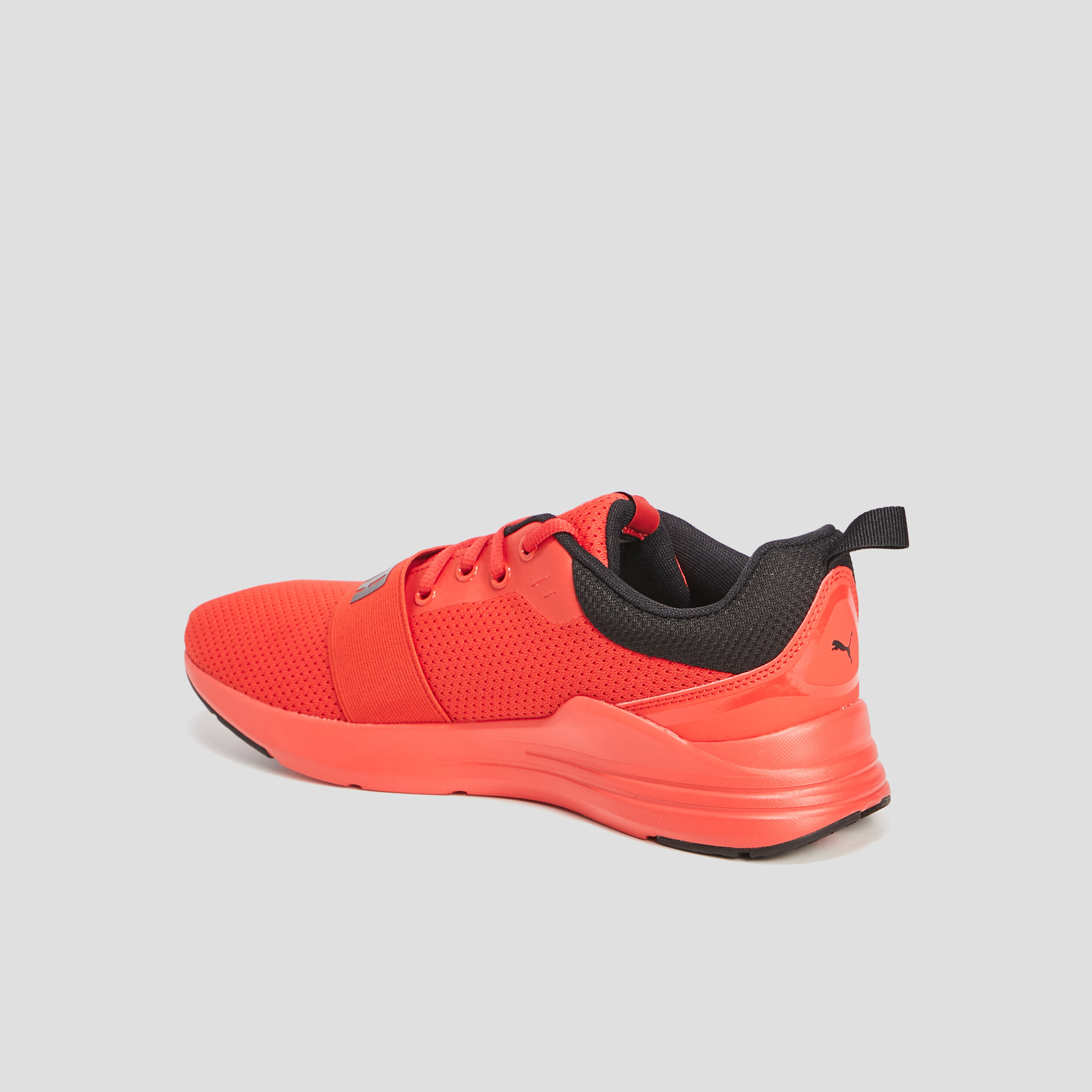 Runnings à lacets Puma Wired rouge homme | La Halle
