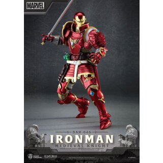 Marvel Dynamic 8ction Heroes Actionfigur 1/9 Medieval Knight Iron Man 20 cm