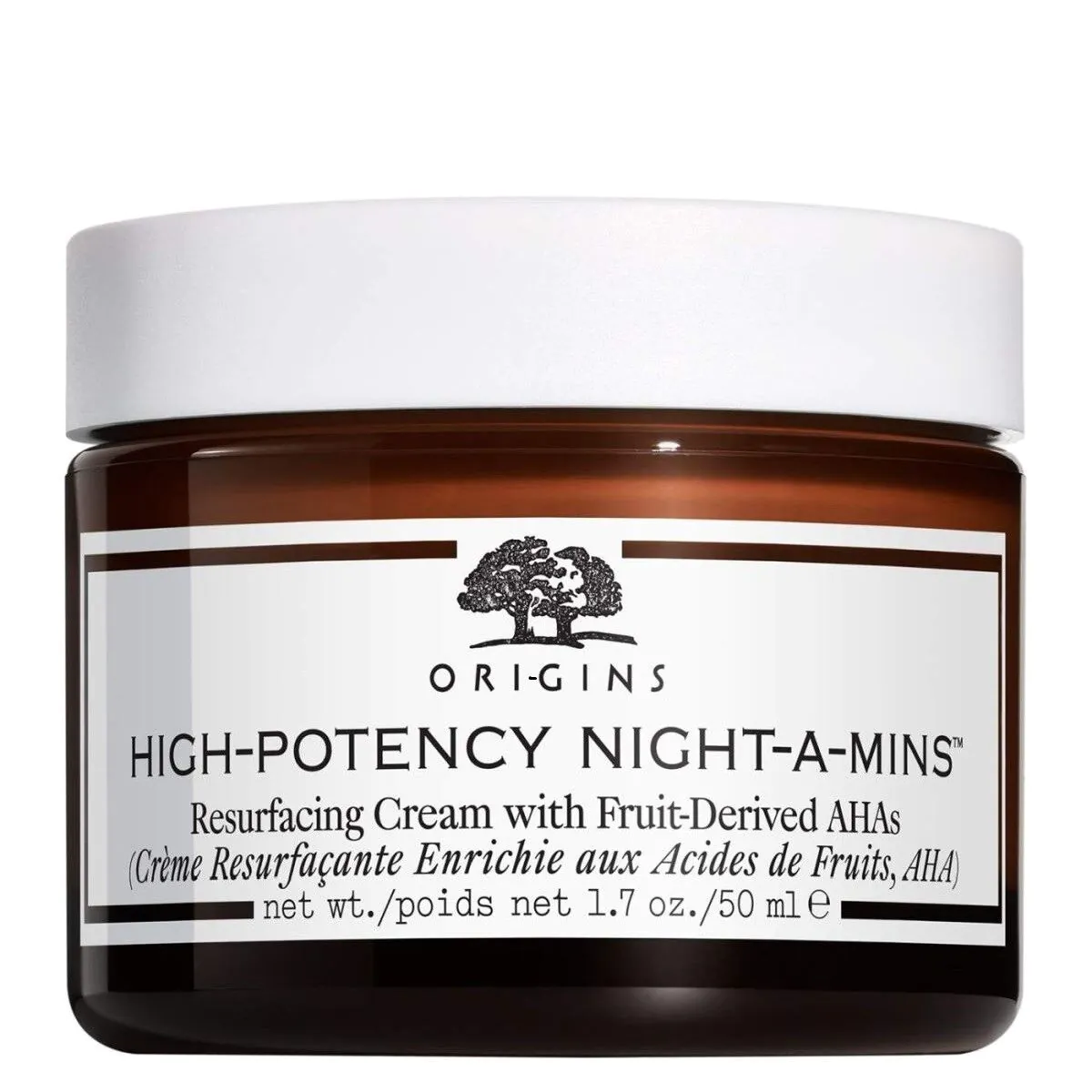 Origins High Potency Night-A-Mins krema za obnavljanje kože s AHA kiselinama voćnog porijekla Krema za lice 50ml