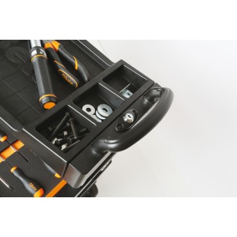 Beta 027000201 C27S Foldable Mobile Tool Trolley 2 Drawers Orange