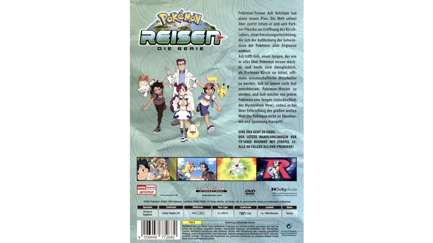 Pokémon Reisen - Die Serie: Staffel 23  [6 DVDs]