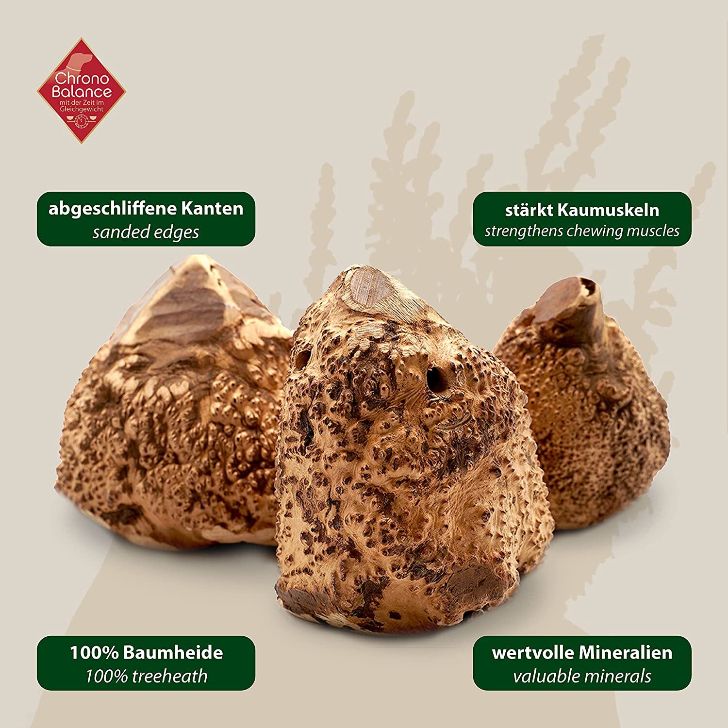 ChronoBalance Snacks ChronoBalance Kauwurzel Baumheide 500 g