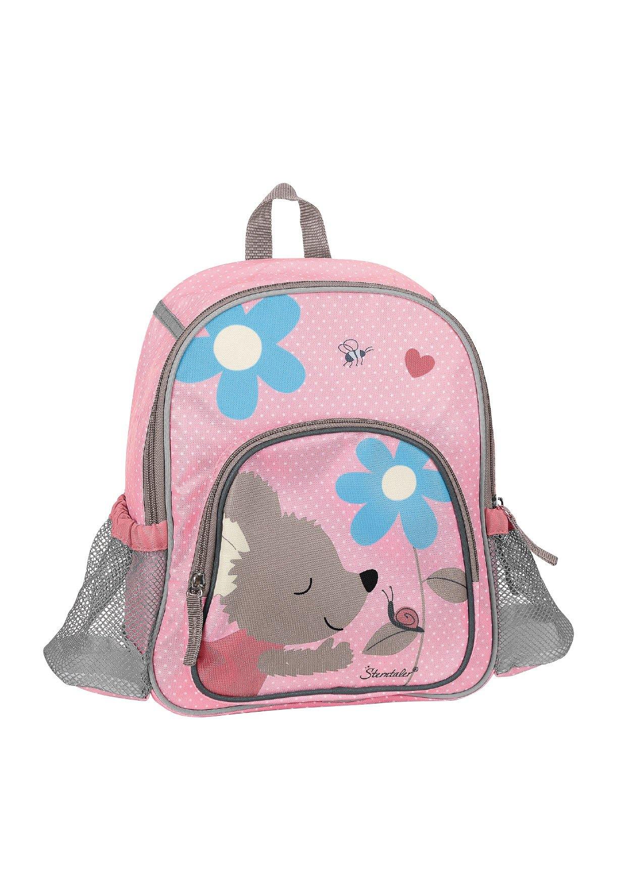 Funktions-Rucksack Maus Mabel in Rosa u. Grau, 5L