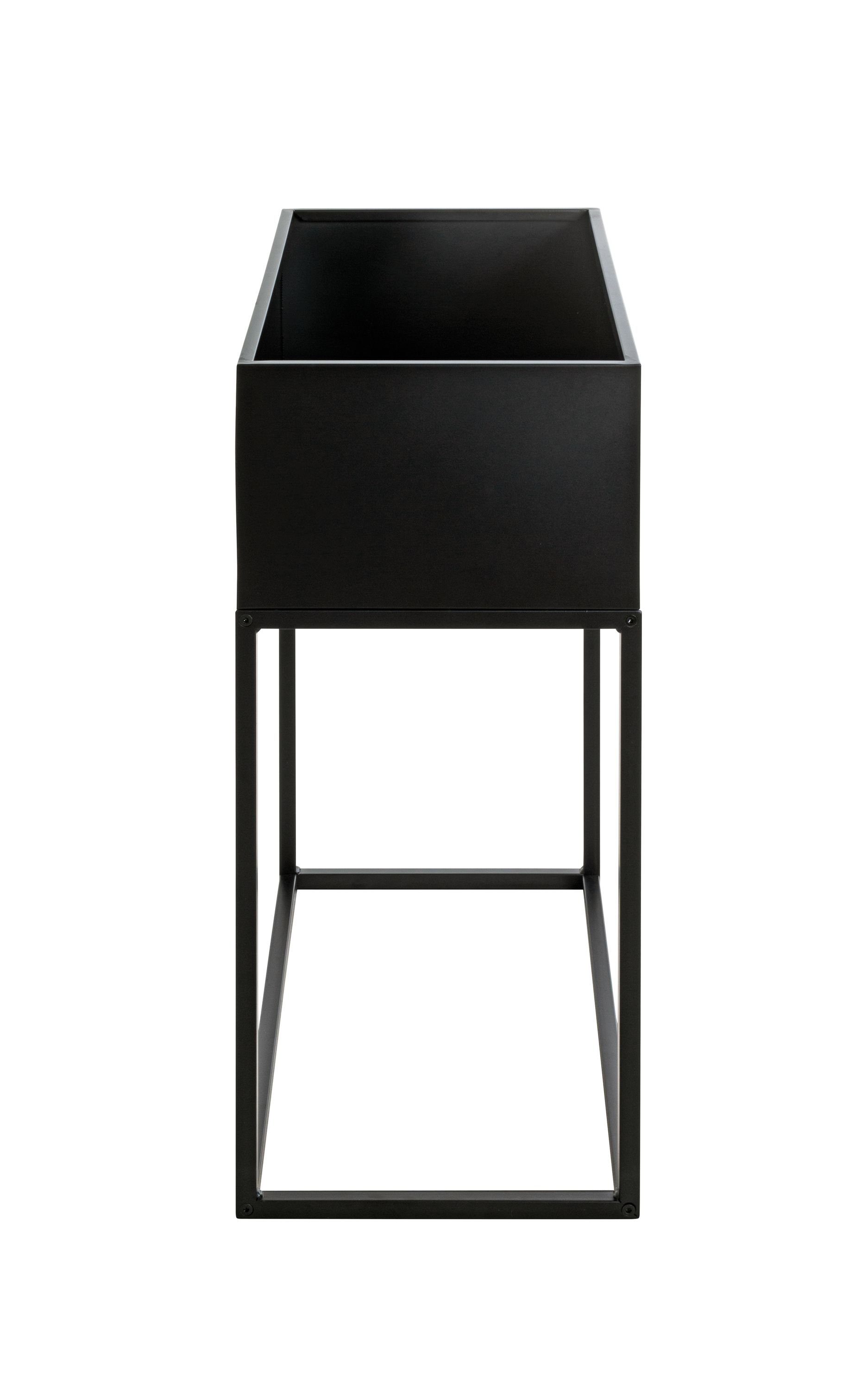 HAKU Blumenständer Blumenständer, HAKU Möbel Blumenständer (BHT 60x70x30 cm) BHT 60x70x30 cm schwarz