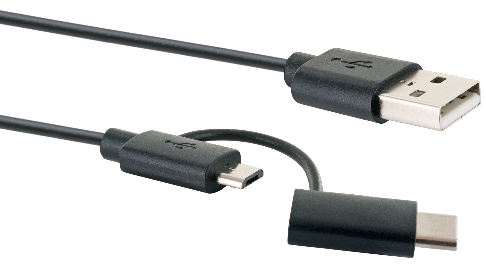 Schwaiger CK3112 1 Meter 3 in 1 Adapterkabel