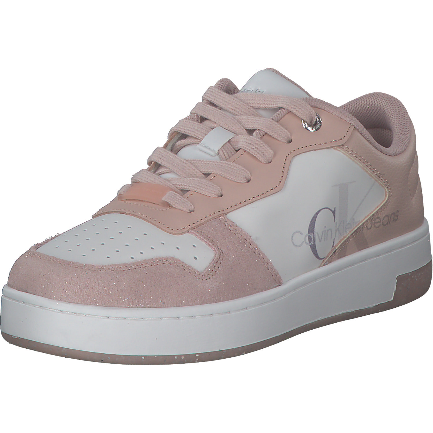 Calvin Klein YW0YW00605, Sneakers Low, Damen, Weiß