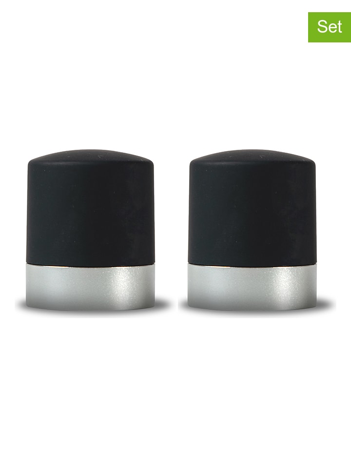 Sagaform 2er-Set: Weinkorken in Schwarz - (B)4 x (H)4,5 cm günstig kaufen onesize
