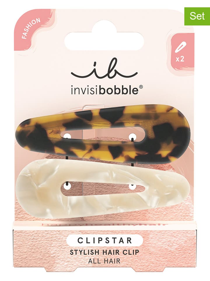 Invisibobble 2er-Set: Haarspangen 