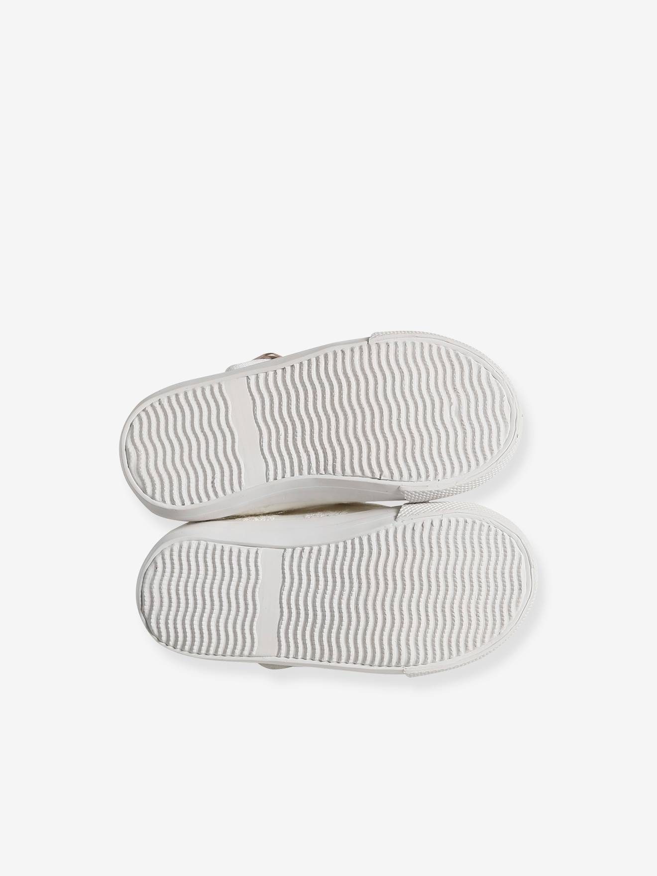 Vertbaudet Baby Stoff-Sandalen - gelb