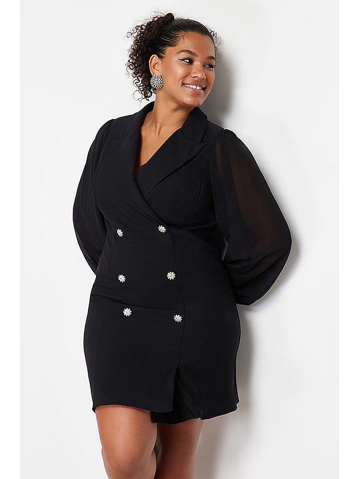 trendyol Kleid in Schwarz günstig kaufen 42